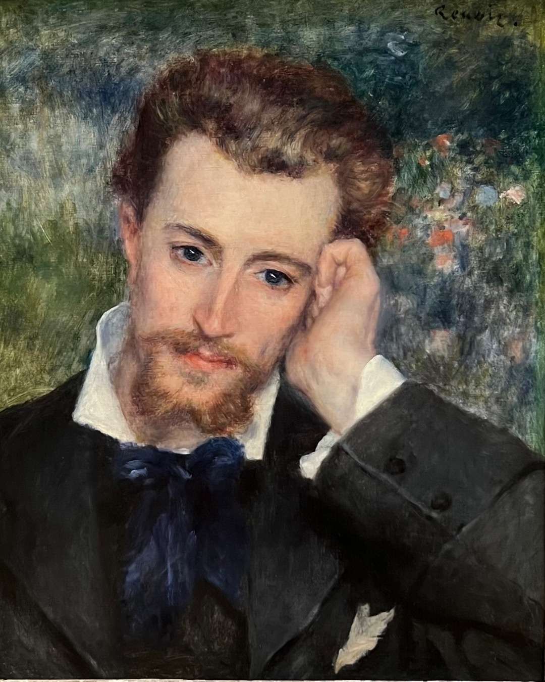 Impressionist Museums in Paris Renoir's picture of art collector eugene Murer